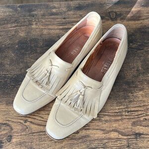Vintage Italian Made Tassel Loafers